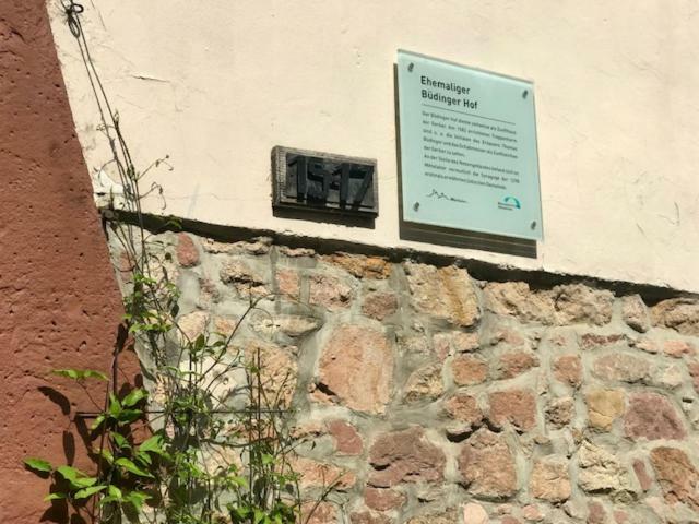 Buedinger Hof Apartment Weinheim Exterior foto